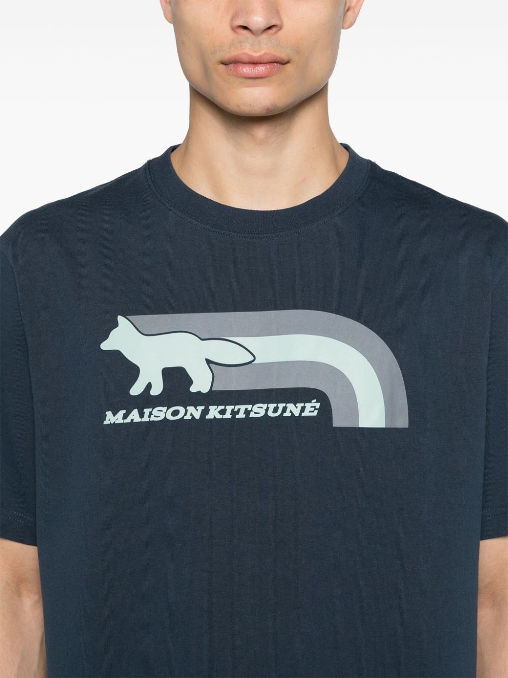 Fox-motif cotton T-shirt - 5
