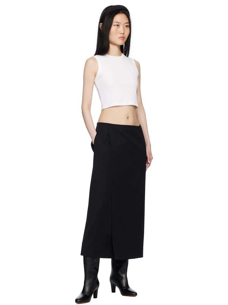 FLORE FLORE White Esmé Crop Tank Top outlook