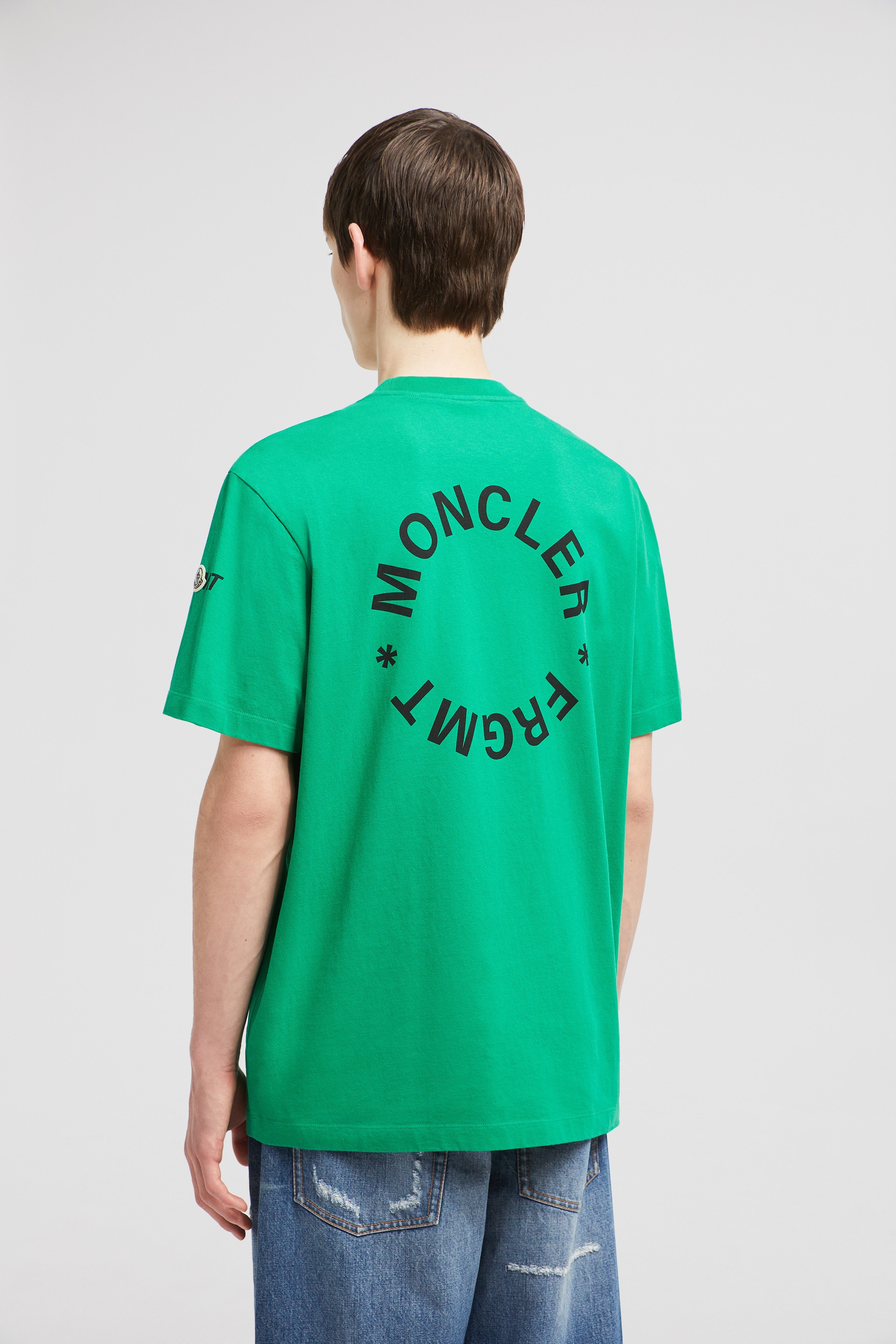 Moncler x FRGMT Maxi Logo Cotton T-Shirt - 5