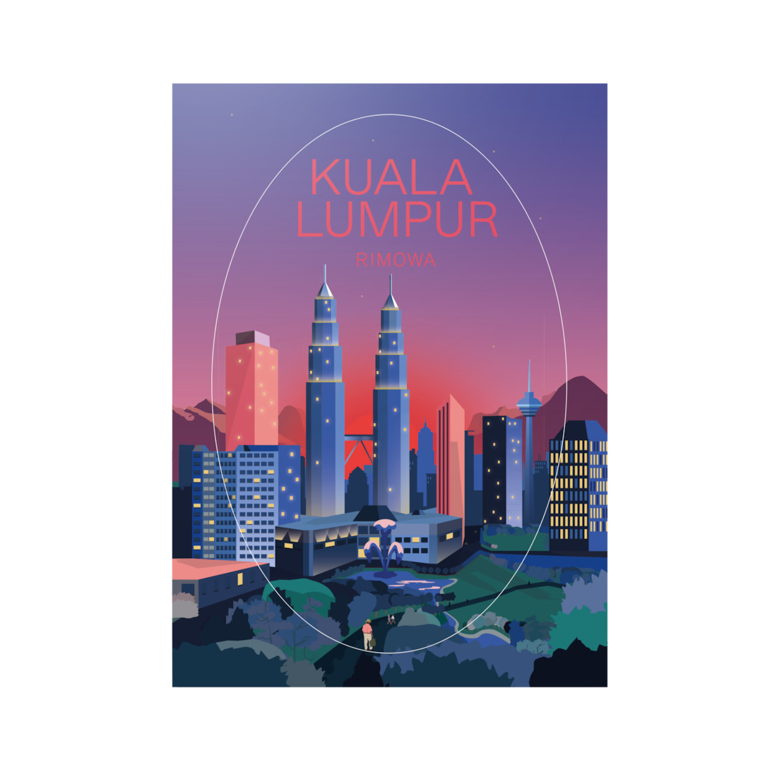 Stickers Kuala Lumpur - 1