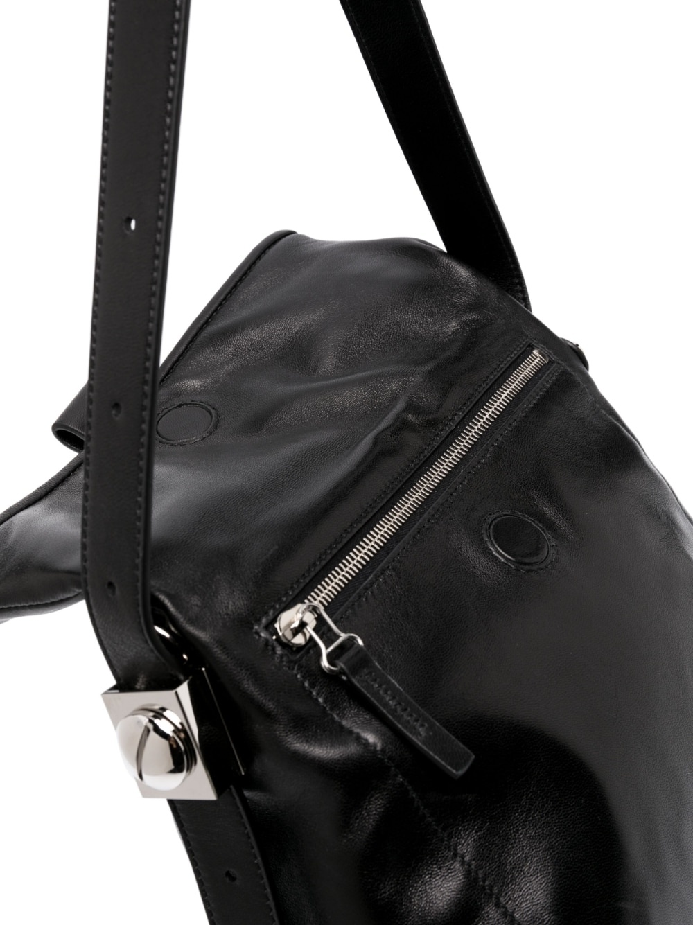leather shoulder bag - 5