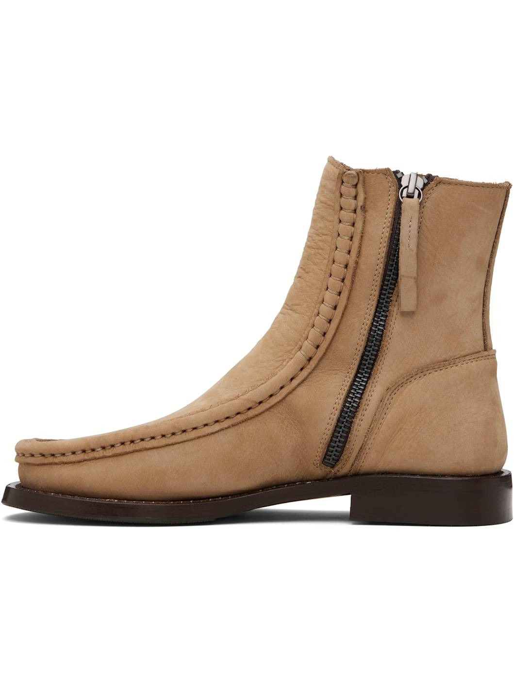 Tan Riera Bordon Boots - 3