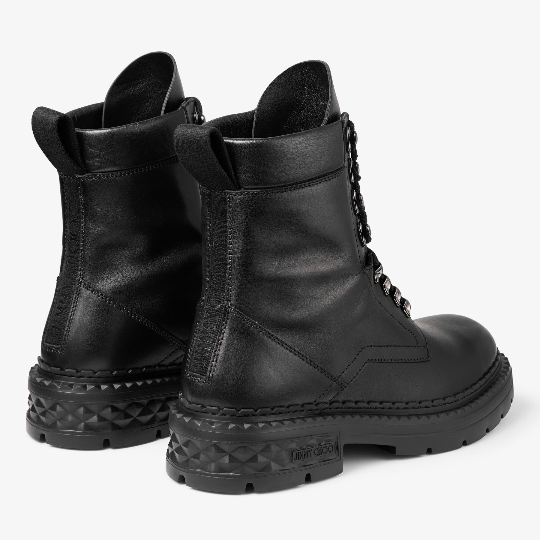 Marlow Combat Boot
Black Leather Combat Boots - 5