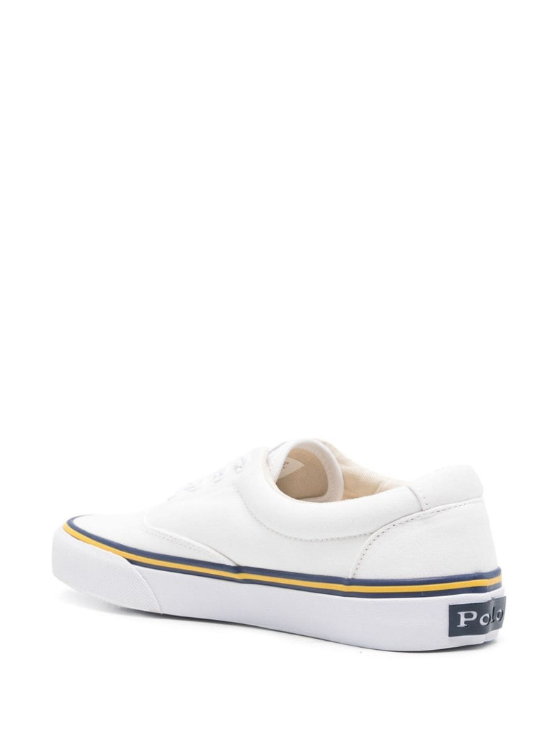 round-toe canvas sneakers 3
