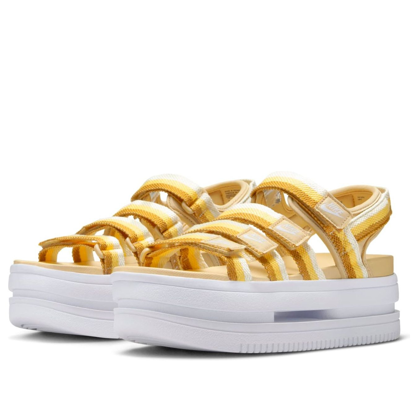 (WMNS) Nike Icon Classic Sandals 'Orange' DH0223-200 - 3
