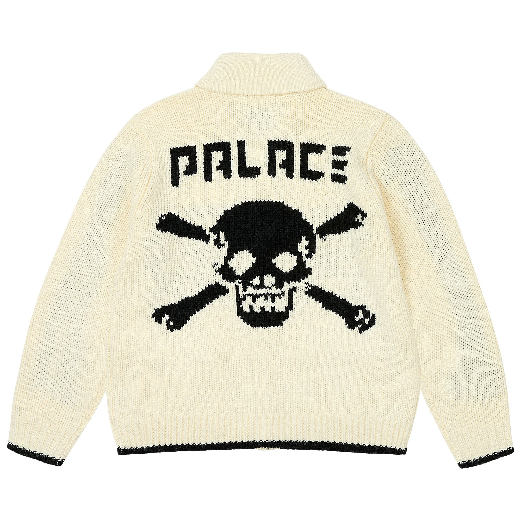 Palace Bones Cowichan Knit 'Soft White' - 2