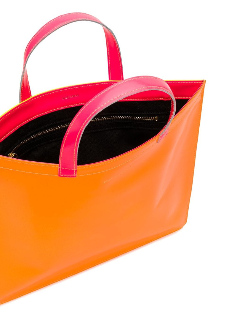 colour-block tote bag 5