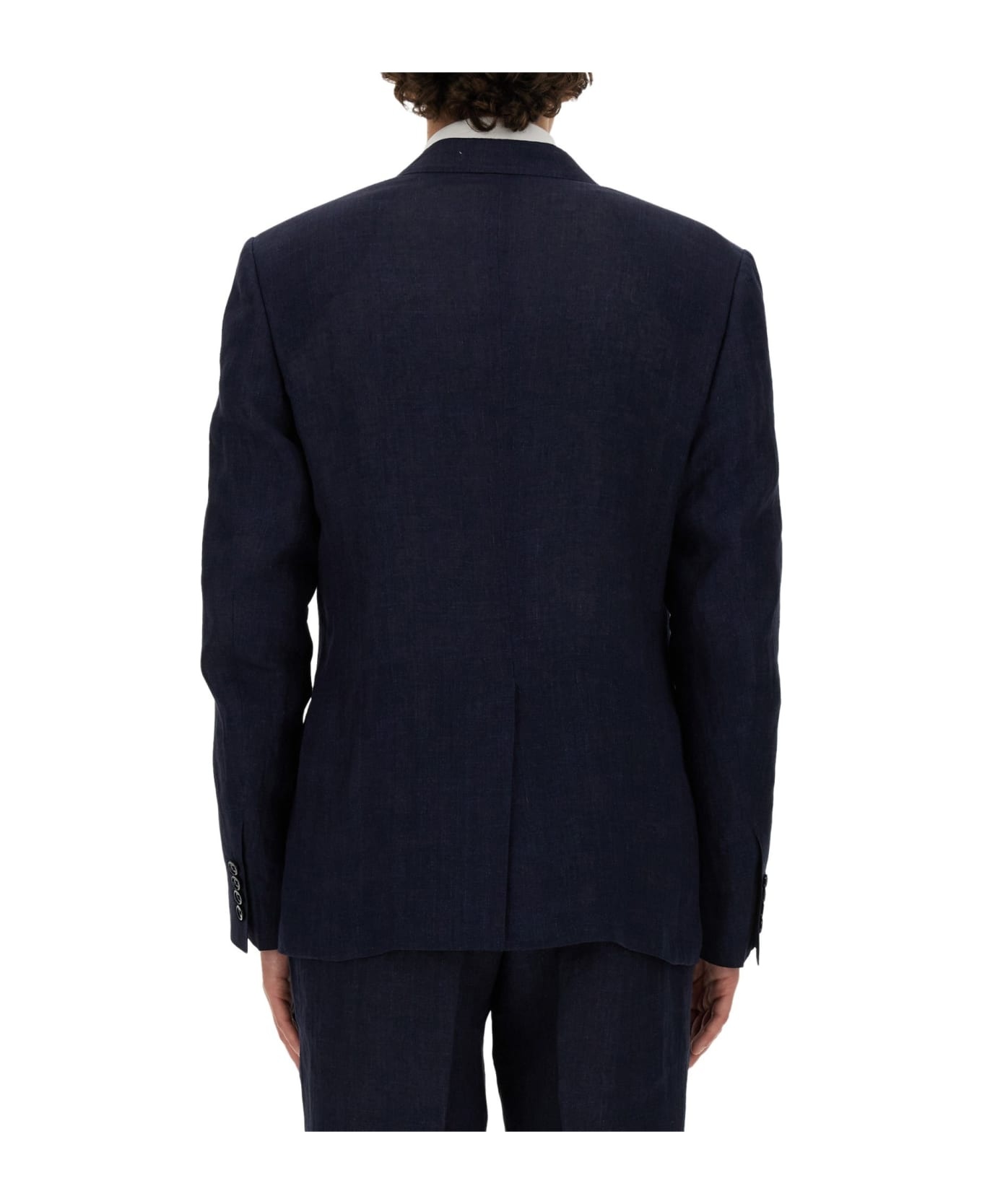 Double-breasted Tailored Blazer - 2