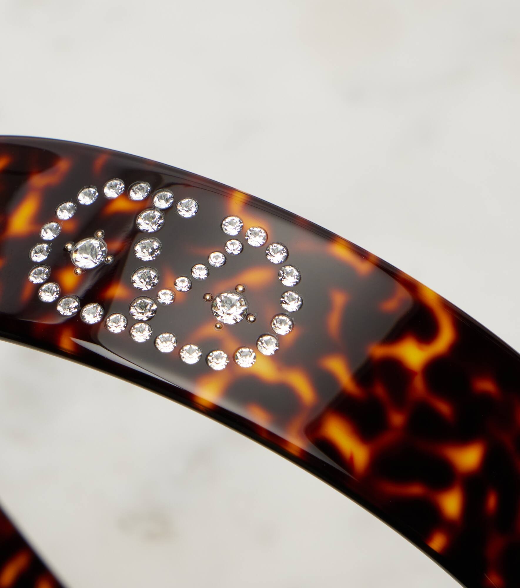 VLogo embellished headband - 3