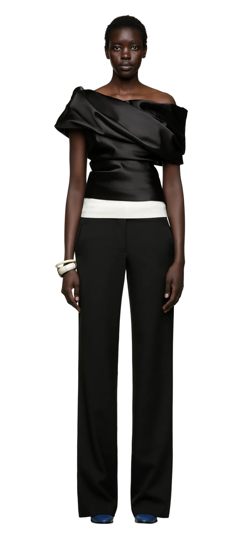 entire studios PEL PANT BLACK WOOL outlook