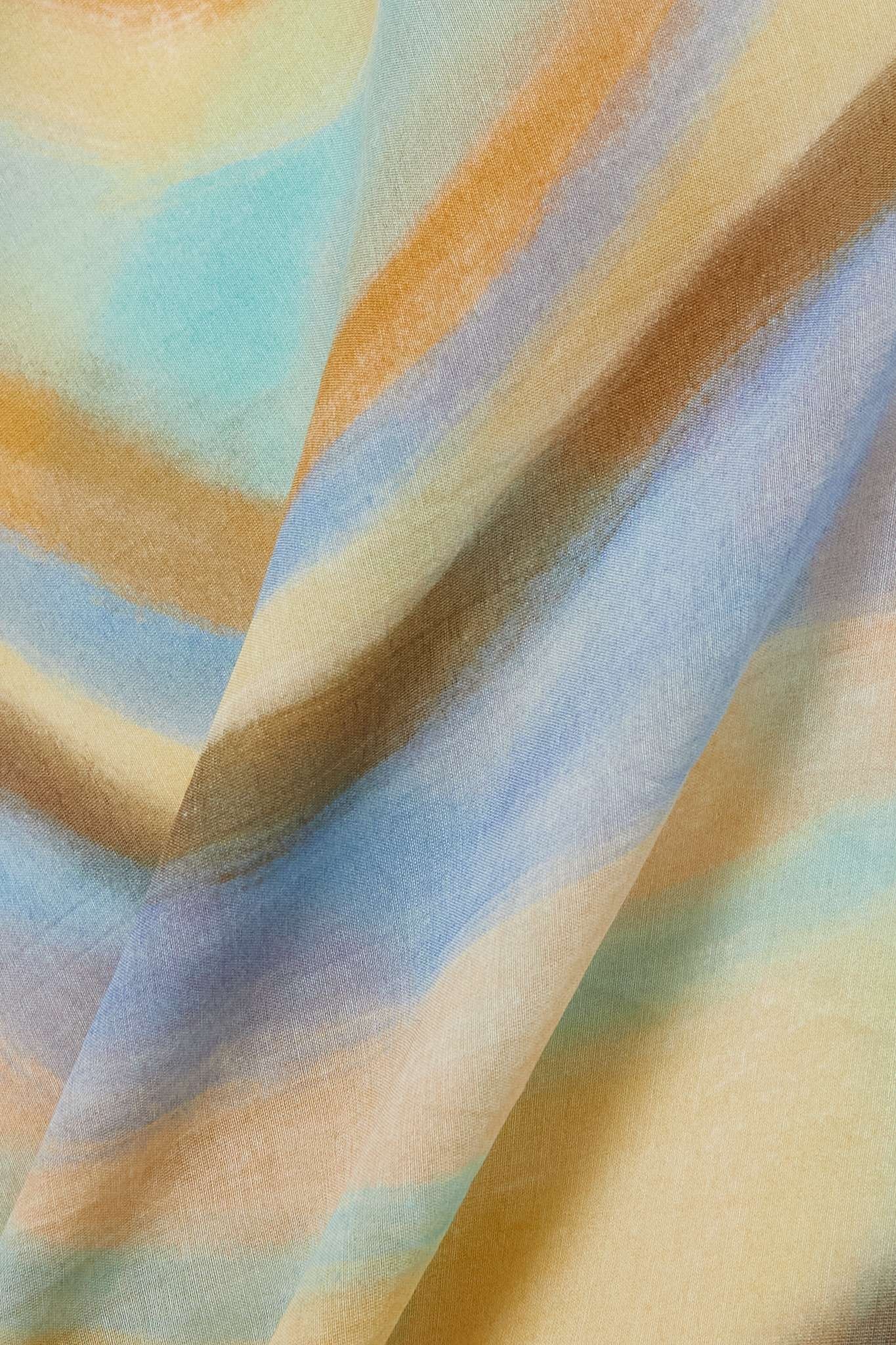 Le Foulard Lamba printed cotton and silk-blend pareo - 4
