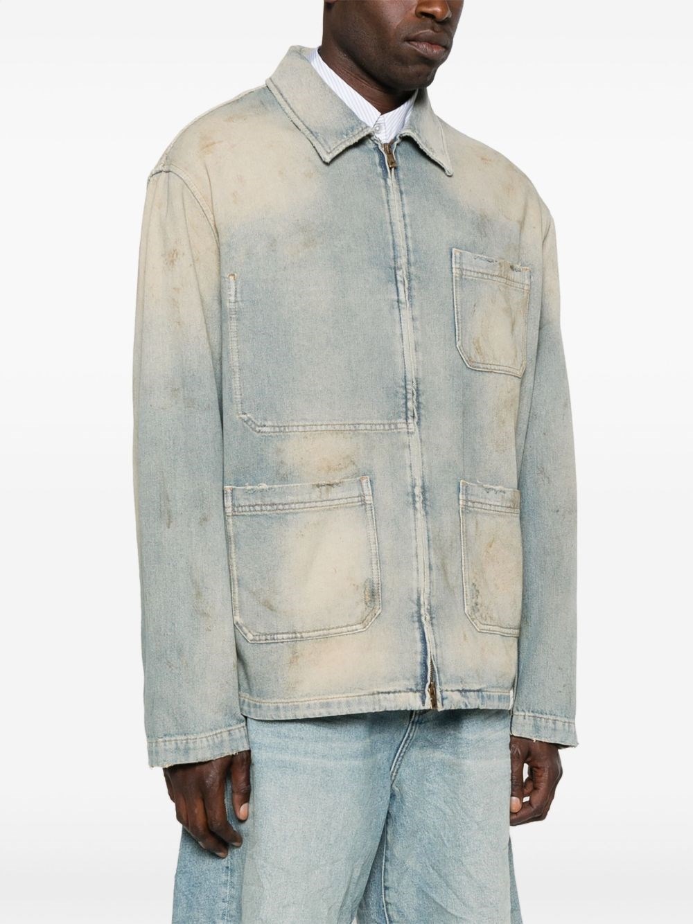 Denim cotton jacket - 3