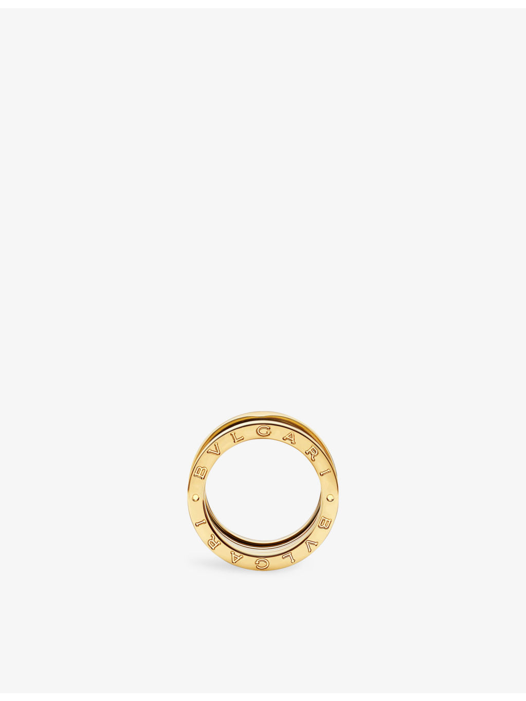 B.zero1 four-band 18ct yellow-gold ring - 6