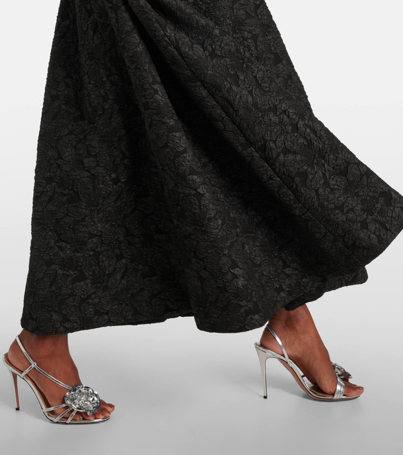 Rosalie jacquard midi dress 5