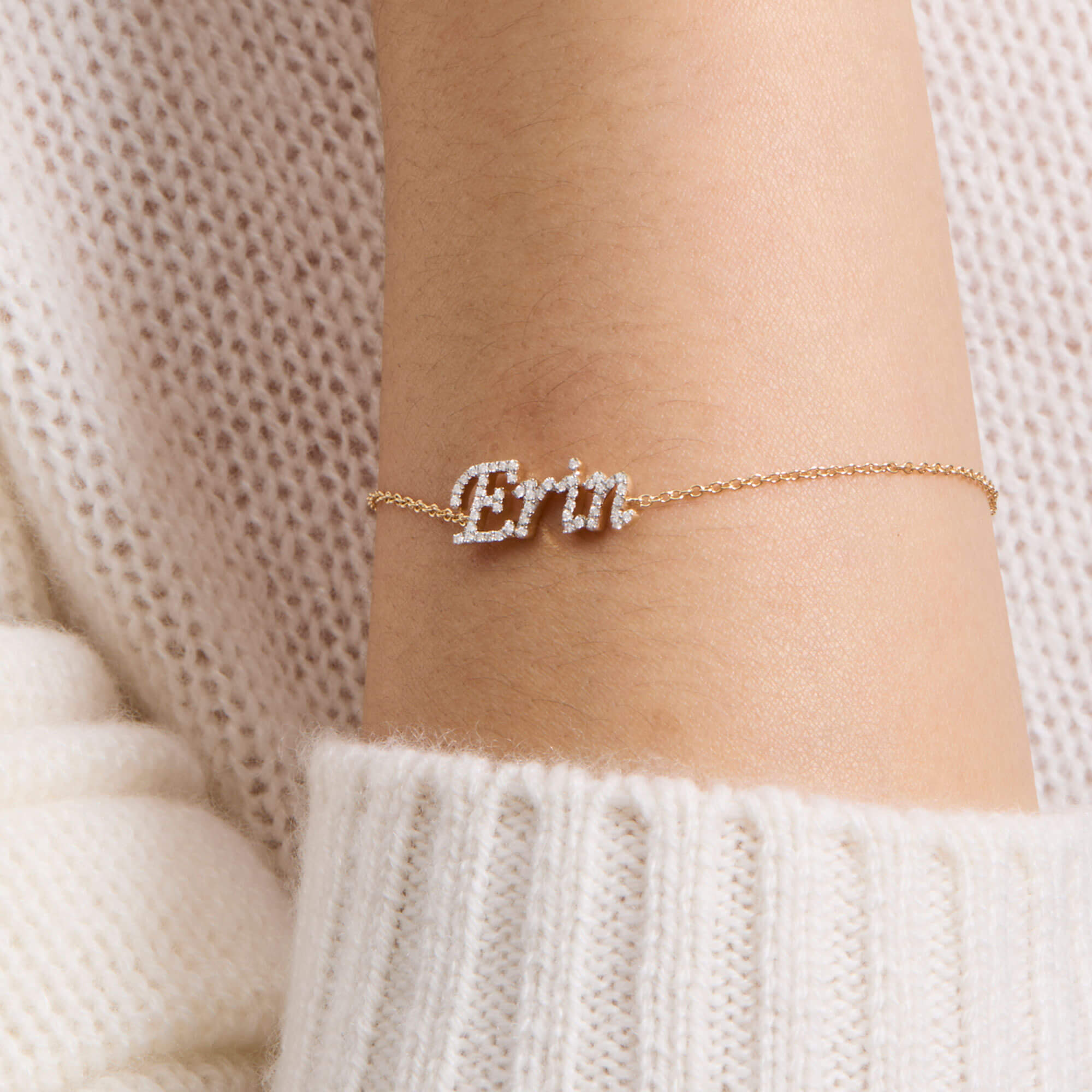 Say My Name Diamond Bracelet - 2