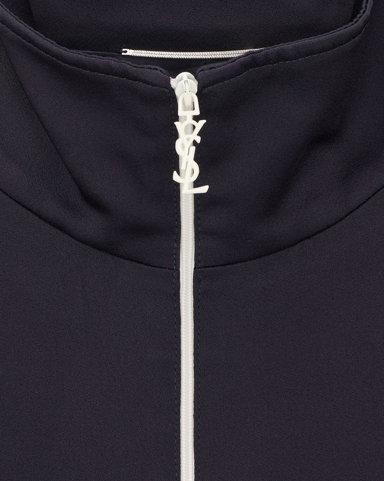 Teddy Piped Satin-Jersey Track Jacket - 5