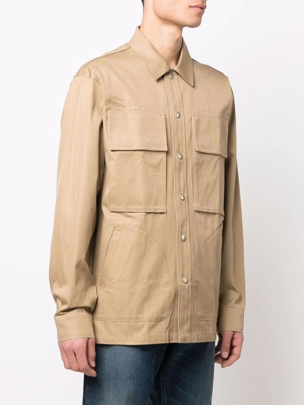 button-up overshirt - 3