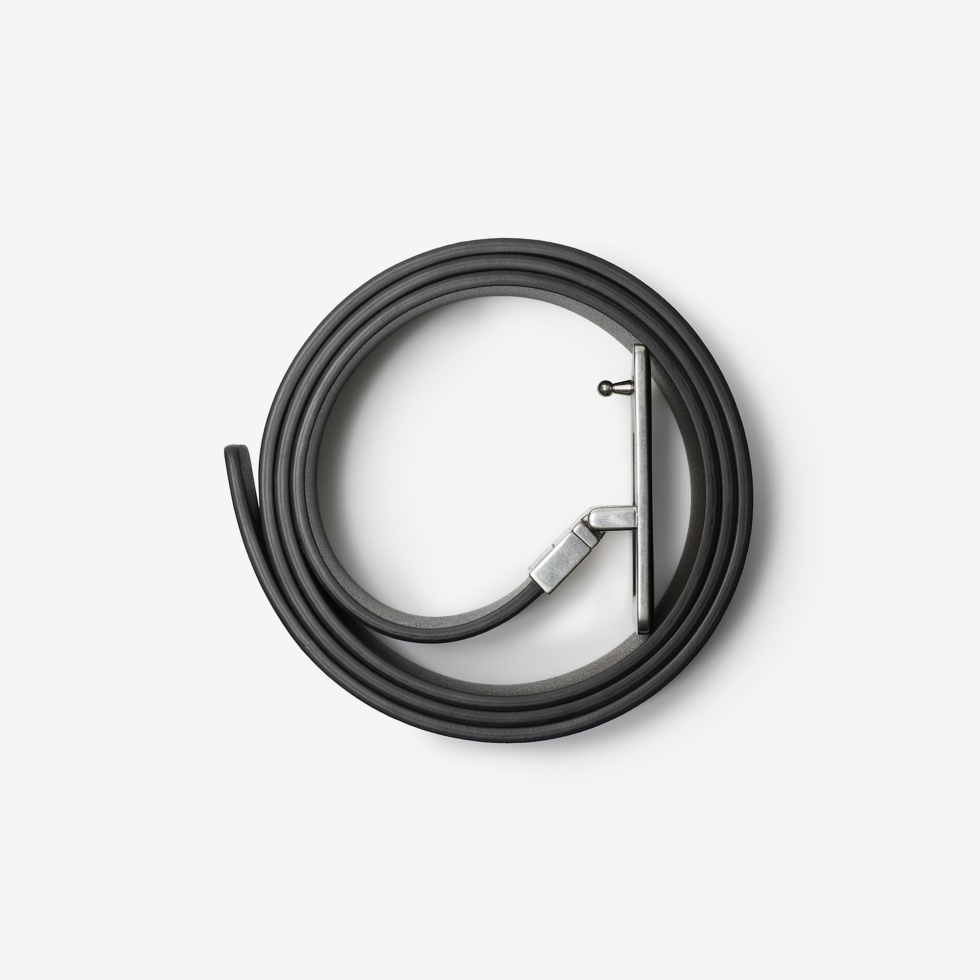 Reversible Leather Shield EKD Belt - 3