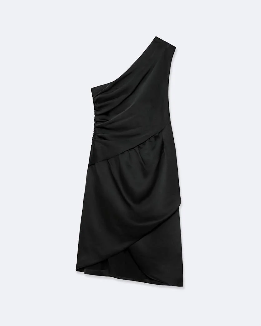 LAIMA ONE-SHOULDER MINI DRESS - 1