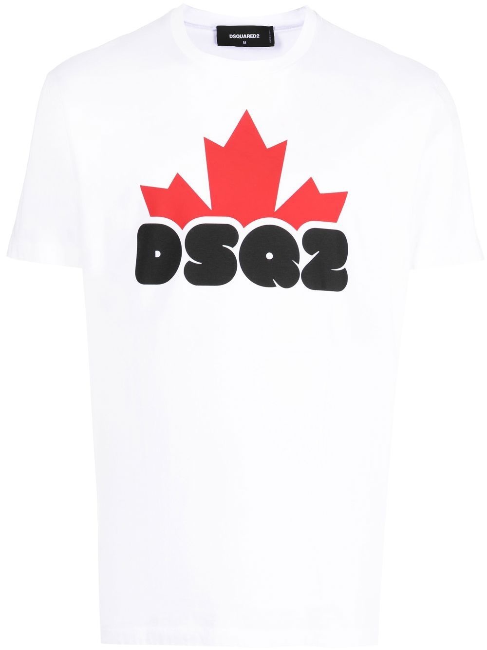 DSQ2-print short-sleeve T-shirt - 1