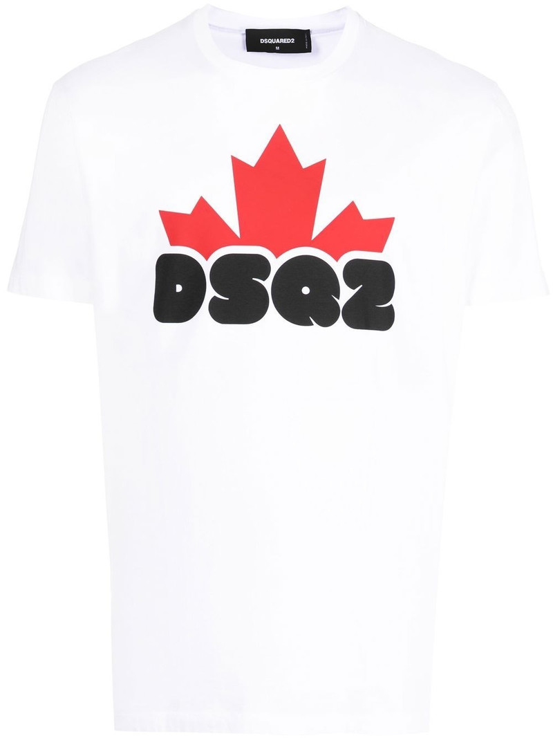 DSQ2-print short-sleeve T-shirt 1