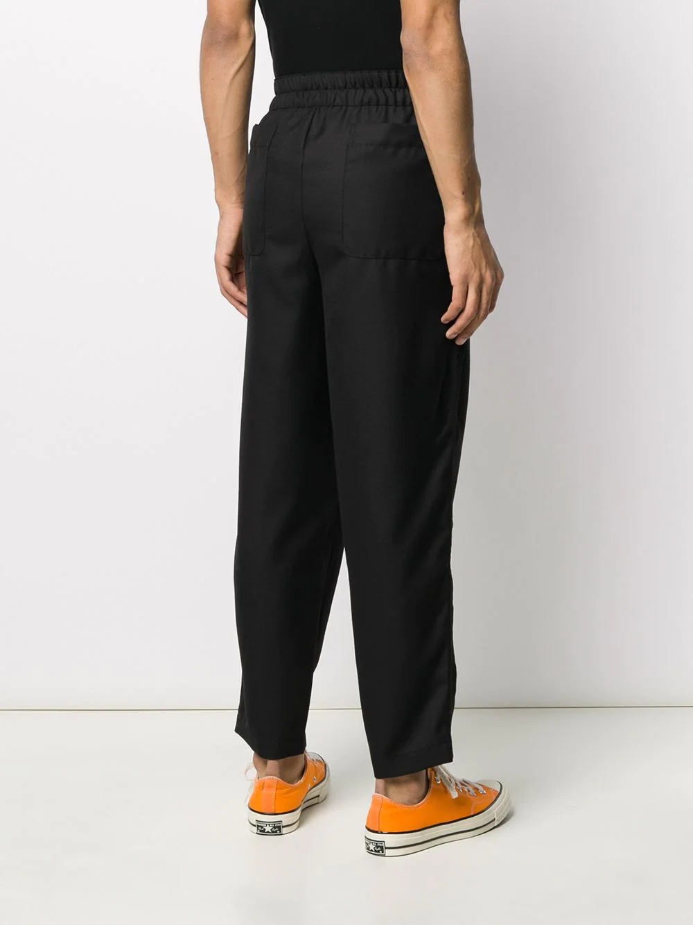 elasticated waist trousers - 4