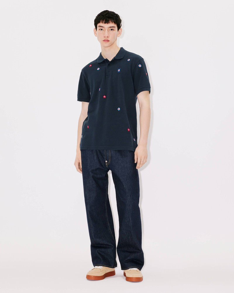 KENZO Target embroidered polo shirt 5