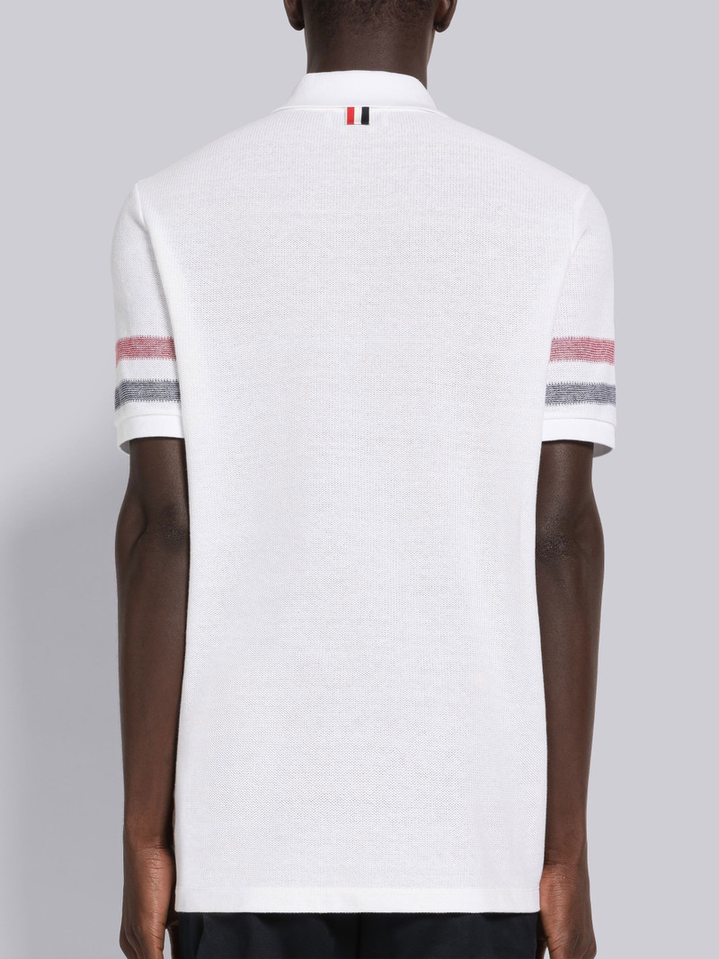RWB Stripe cotton polo shirt 3