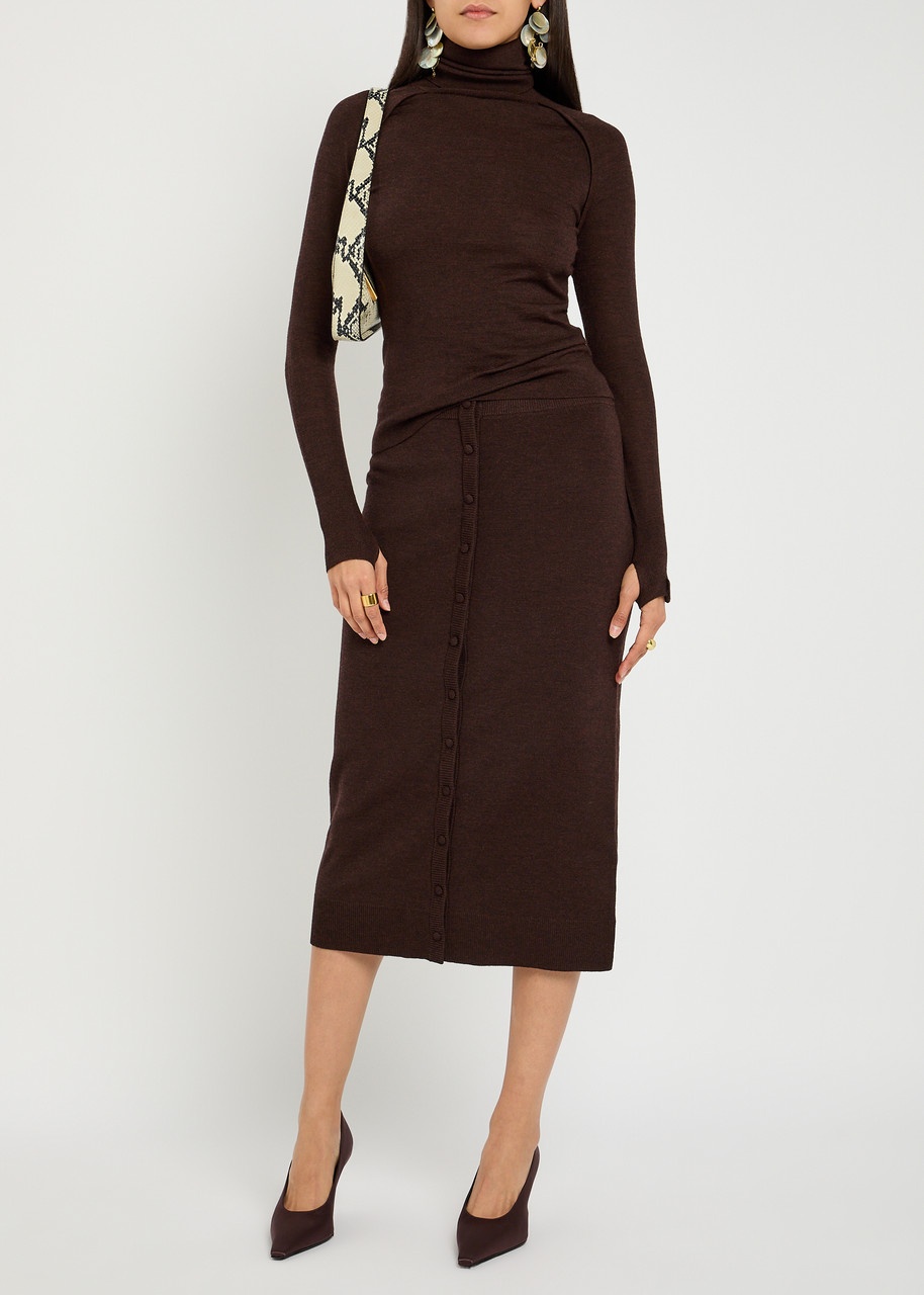 Victoria Beckham Roll-neck Wool top - 4
