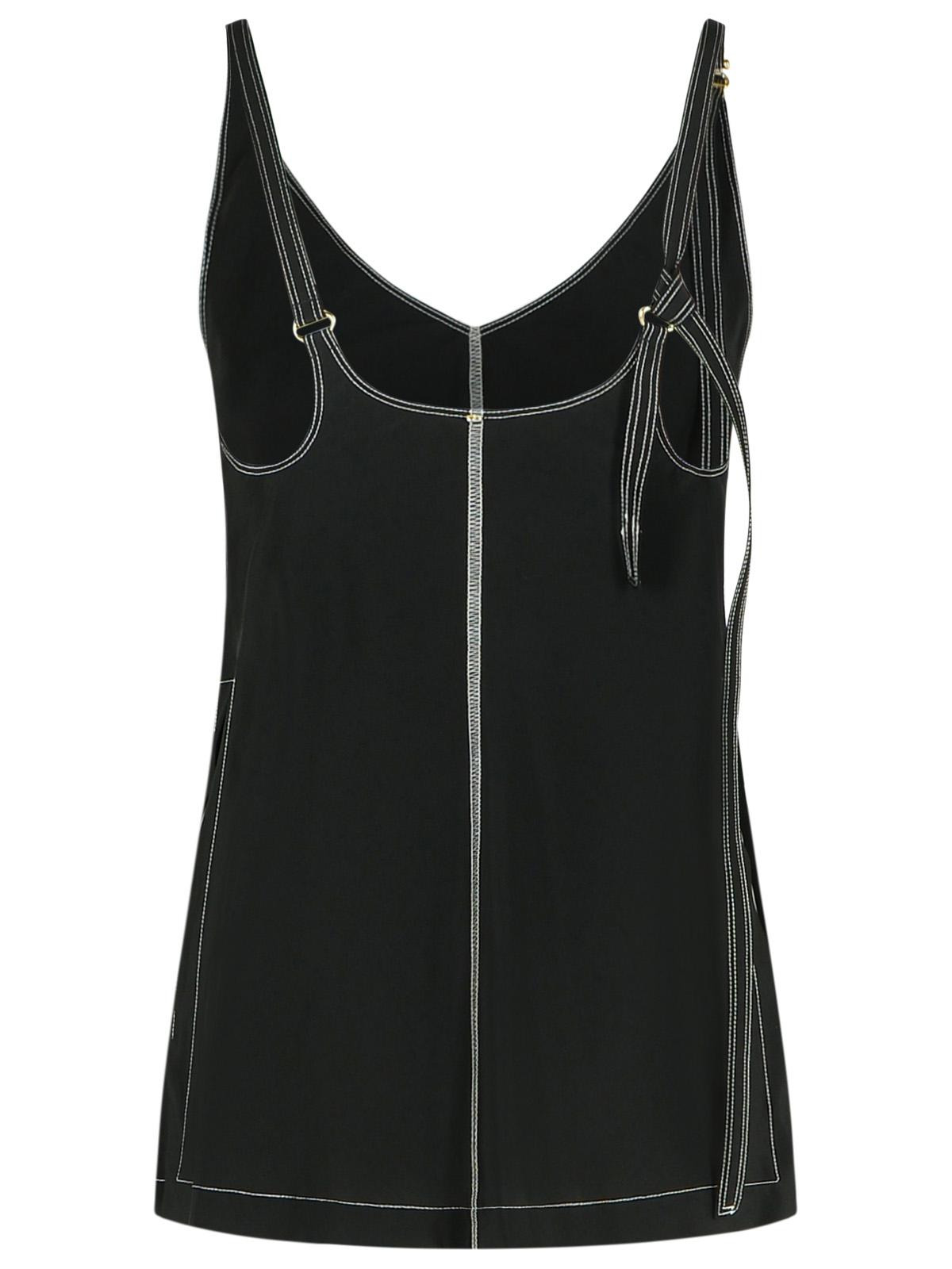 Sportmax 'Waser' Black Viscossa Tank Top Women - 3