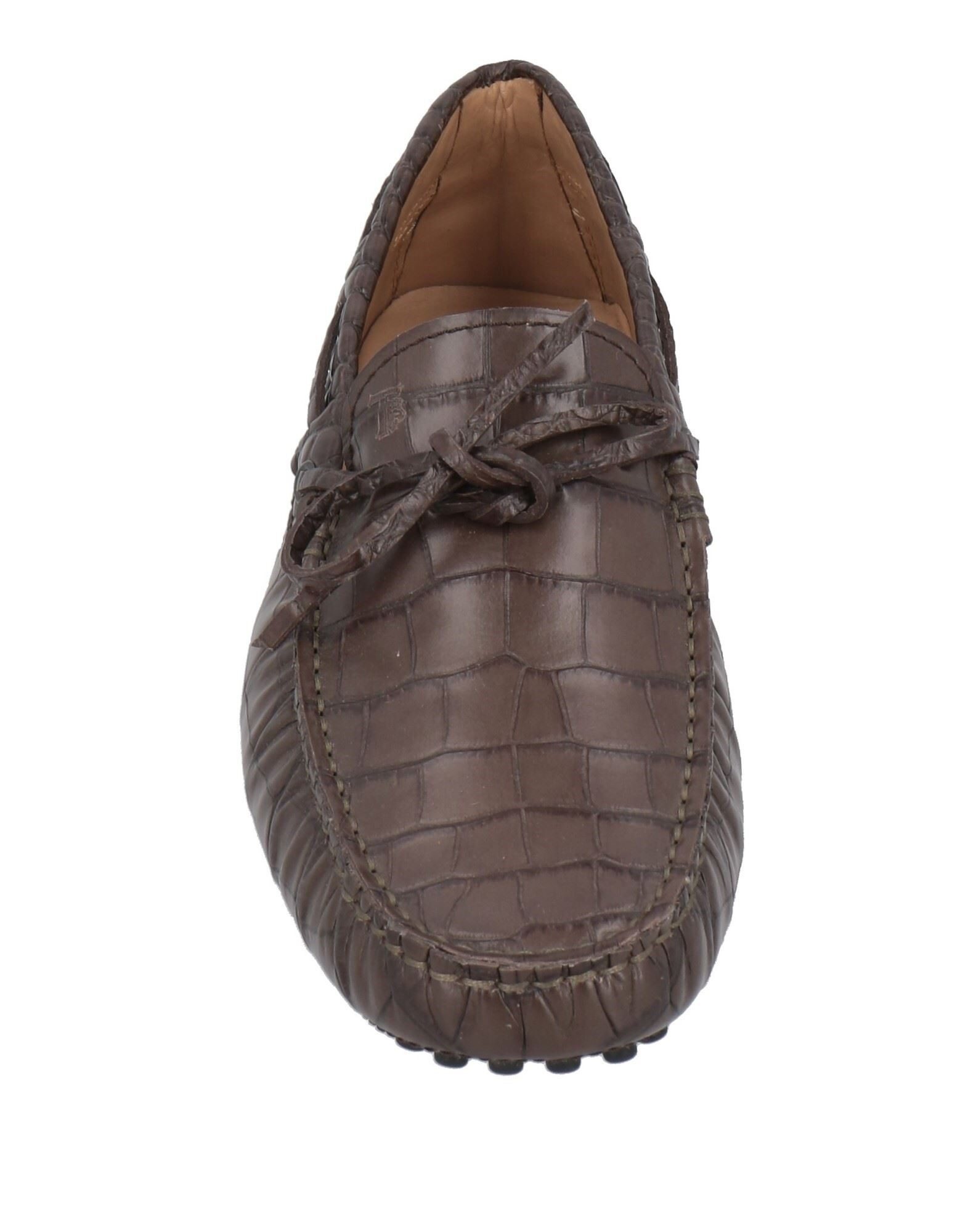 Dark brown Men's Loafers - 4