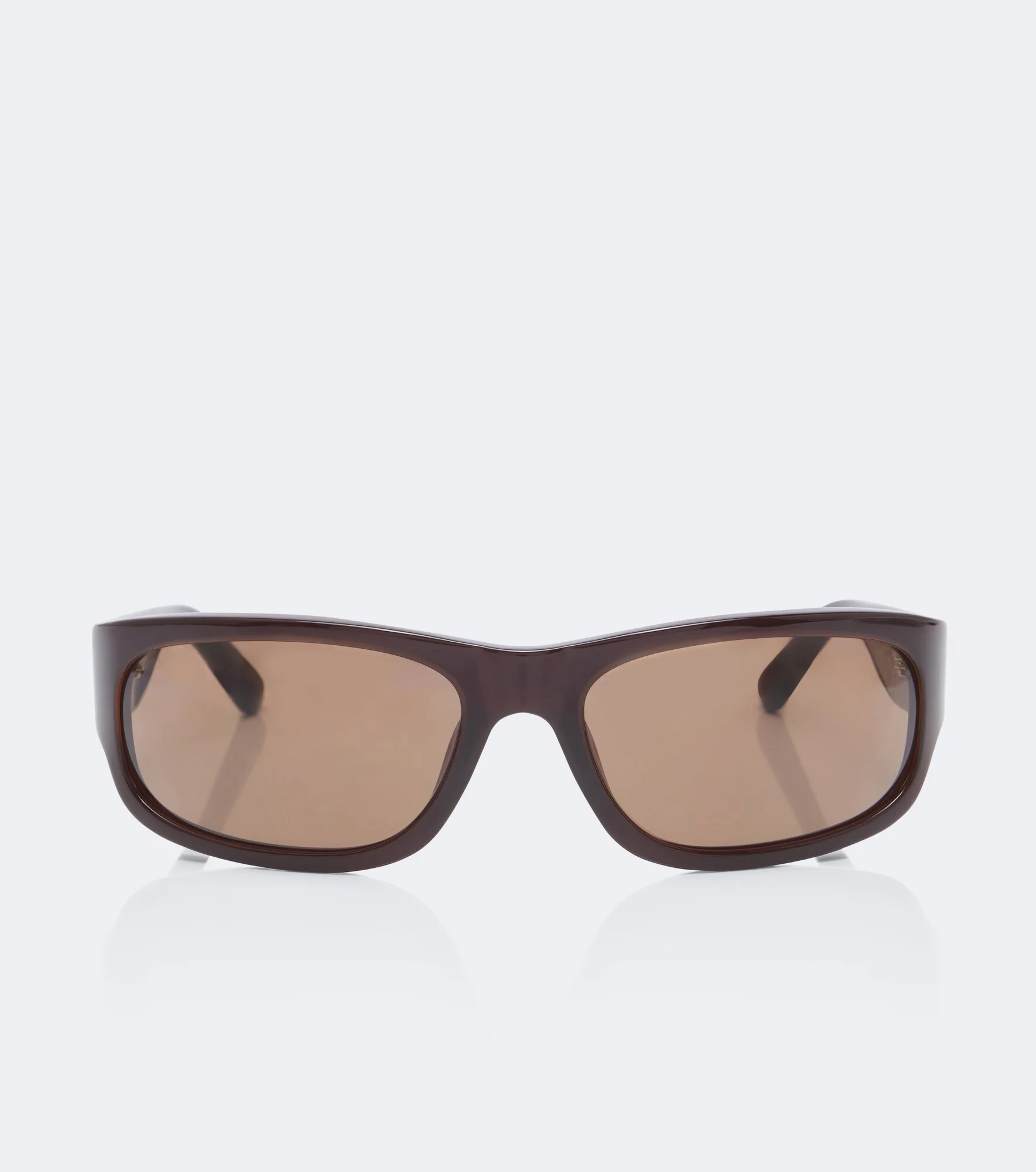 Rectangular acetate sunglasses - 1
