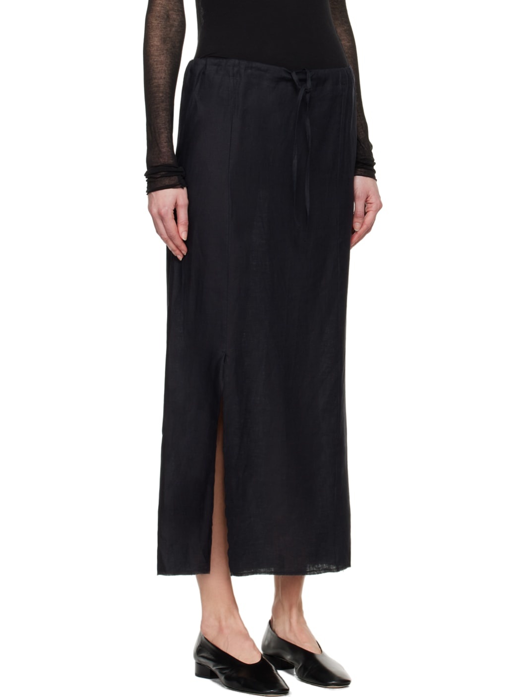 Black No.263 Maxi Skirt - 2