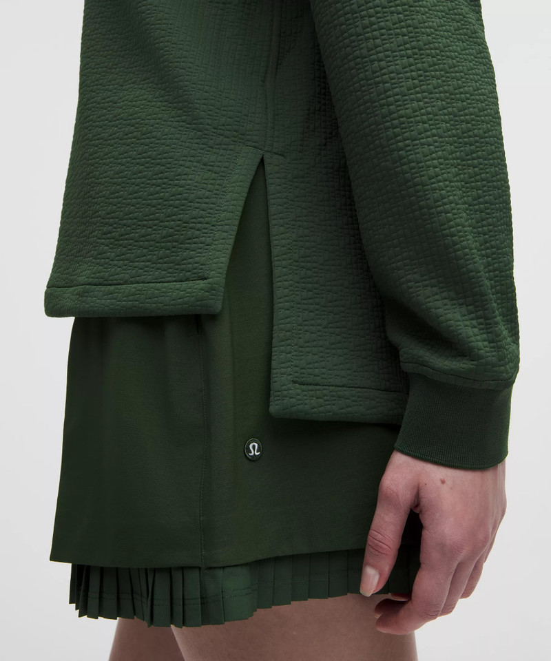 Jacquard High-Low Golf Pullover 5