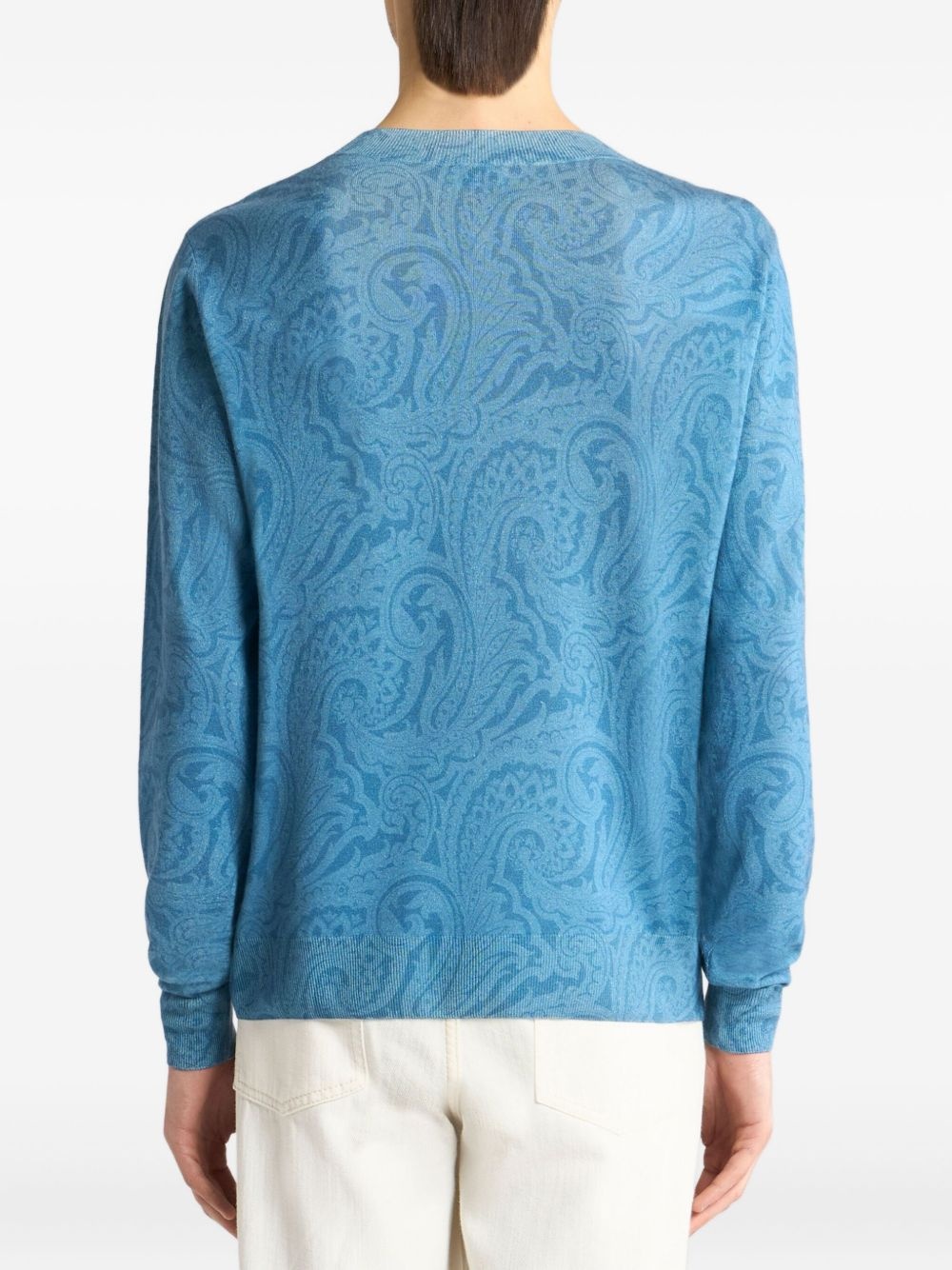 paisley-print jumper - 3