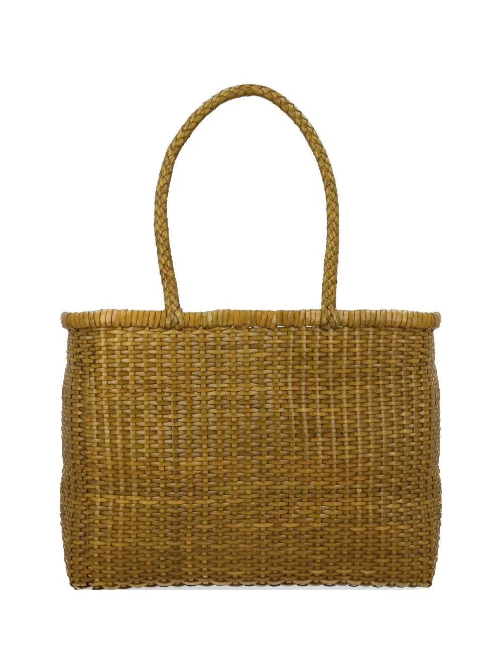 big B Weave leather shoulder bag - 1
