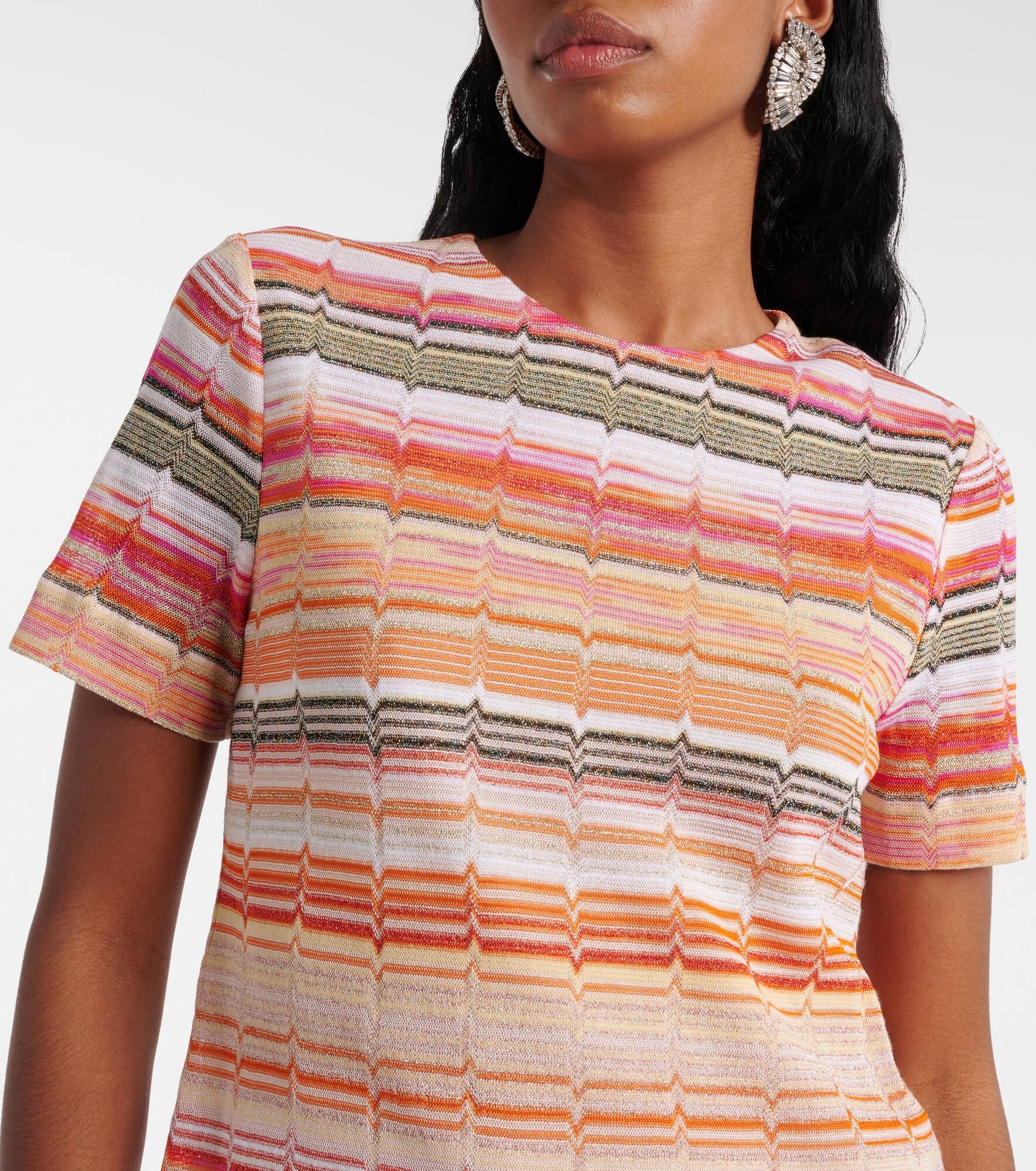 Zigzag minidress - 4
