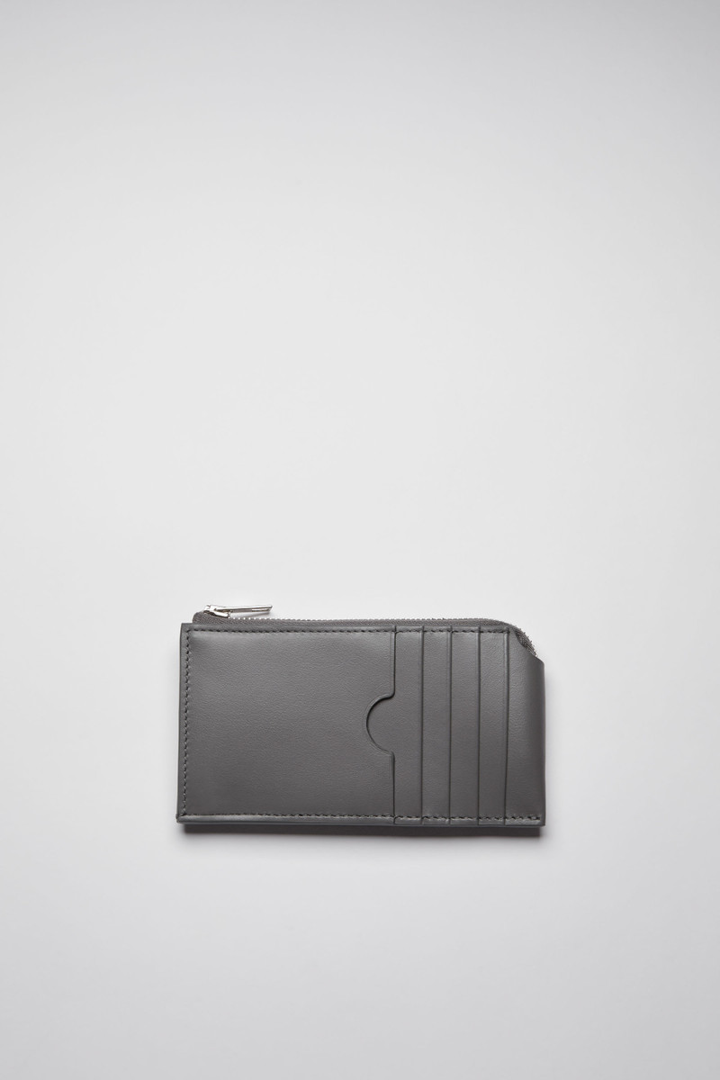 Zippered card wallet - Dark grey 3