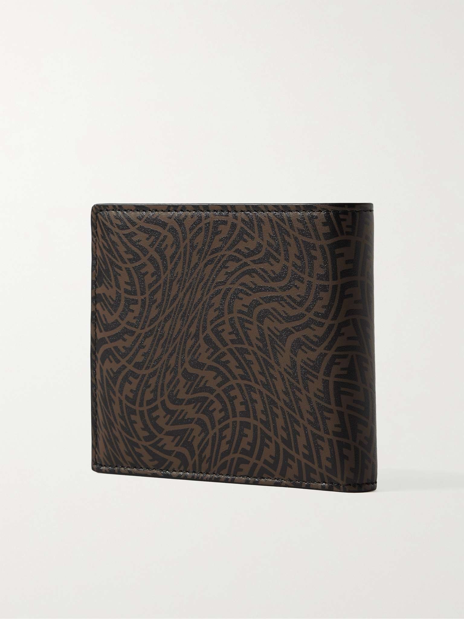 Logo-Print Leather Billfold Wallet - 3