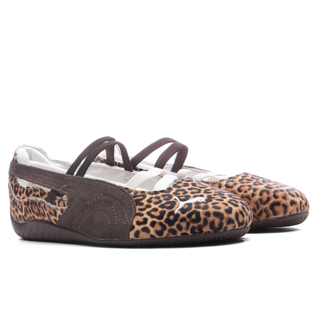WOMEN'S SPEEDCAT BALLET WILD - CHOCOLATE/WARM WHITE - 2