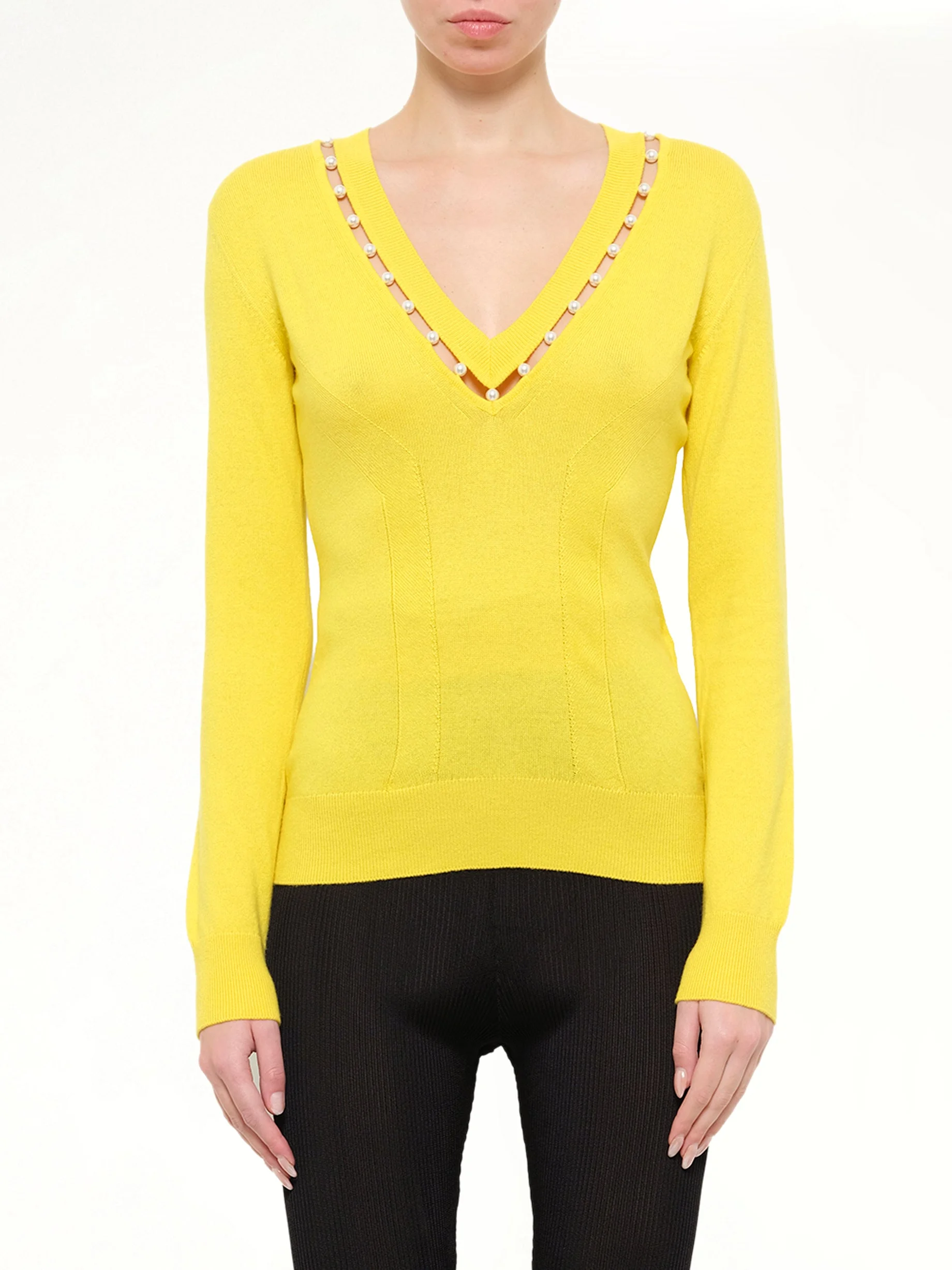 Lounges Sweater in Yellow - 1