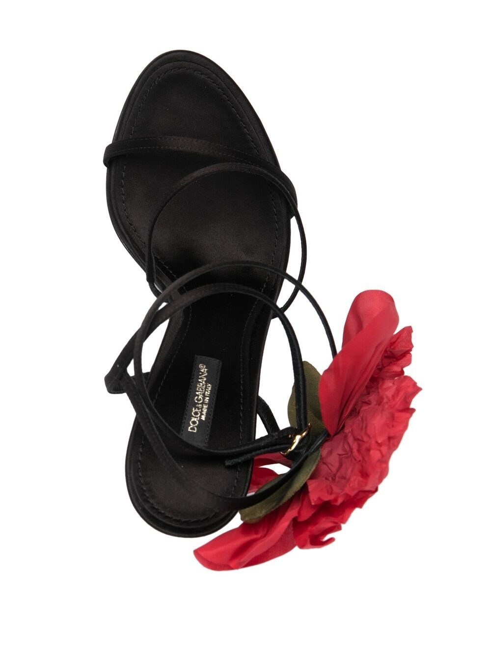 110mm floral-appliqué sandals - 4