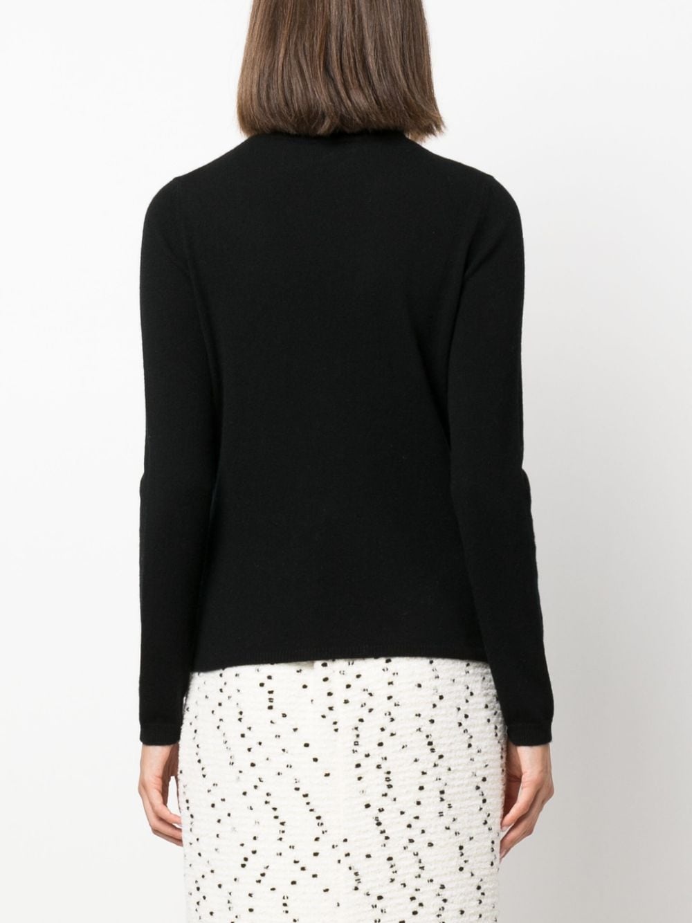 fine-knit cashmere roll-neck jumper - 4