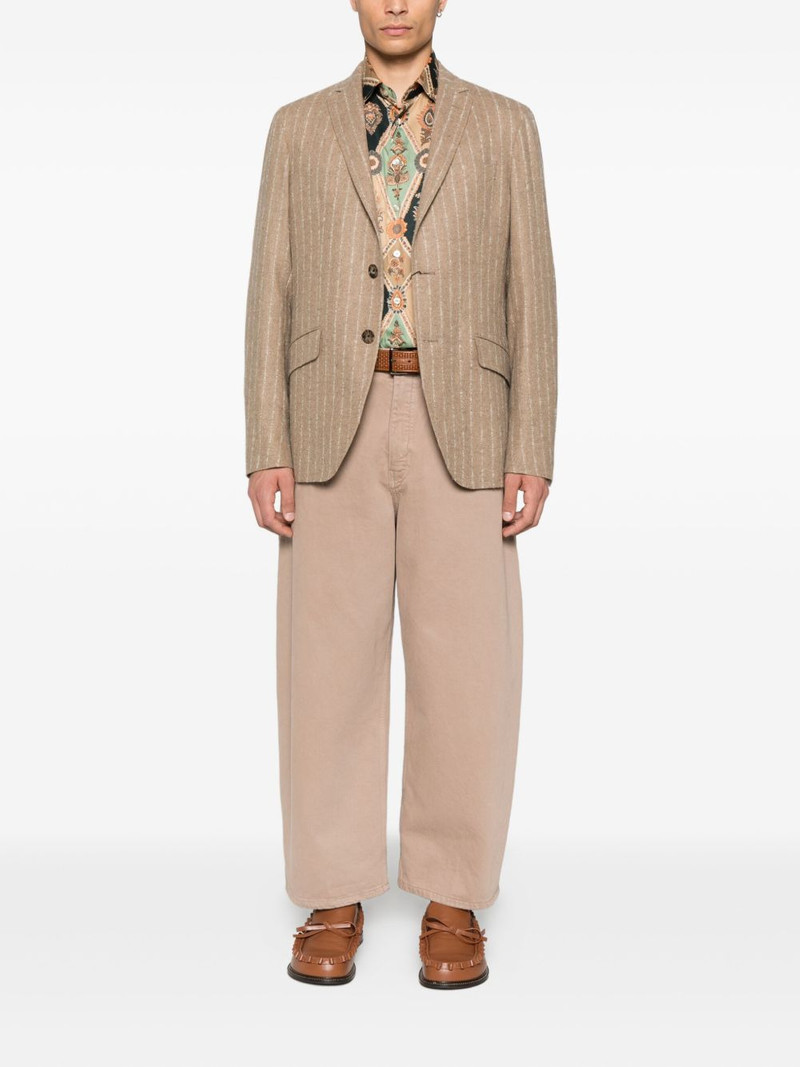 Etro pinstripe blazer outlook