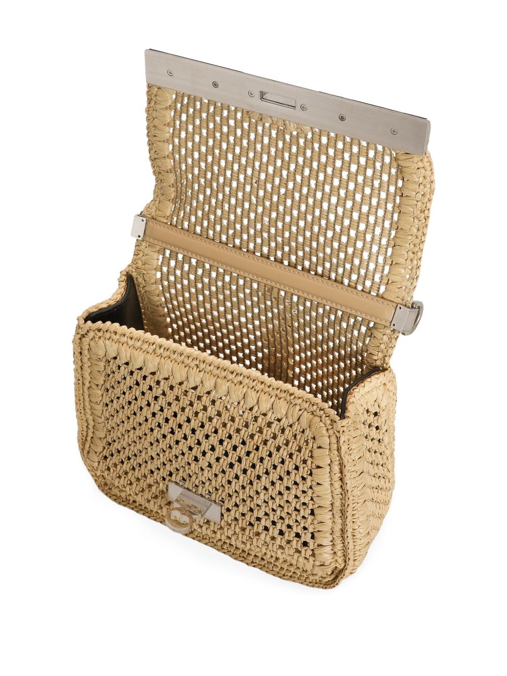 openwork shoulder bag - 5
