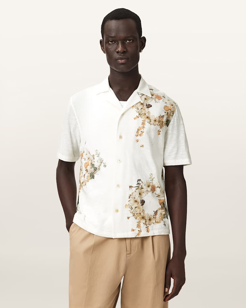 ALLSAINTS FLEUR OVERSIZED SHORT SLEEVE SHIRT outlook