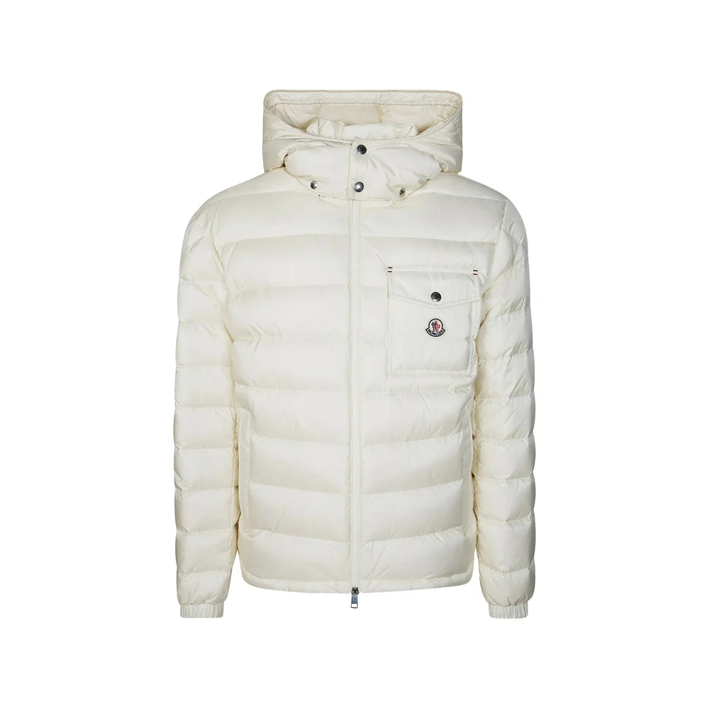 Moncler White Jackets - Padded & Down Jackets Men - 1