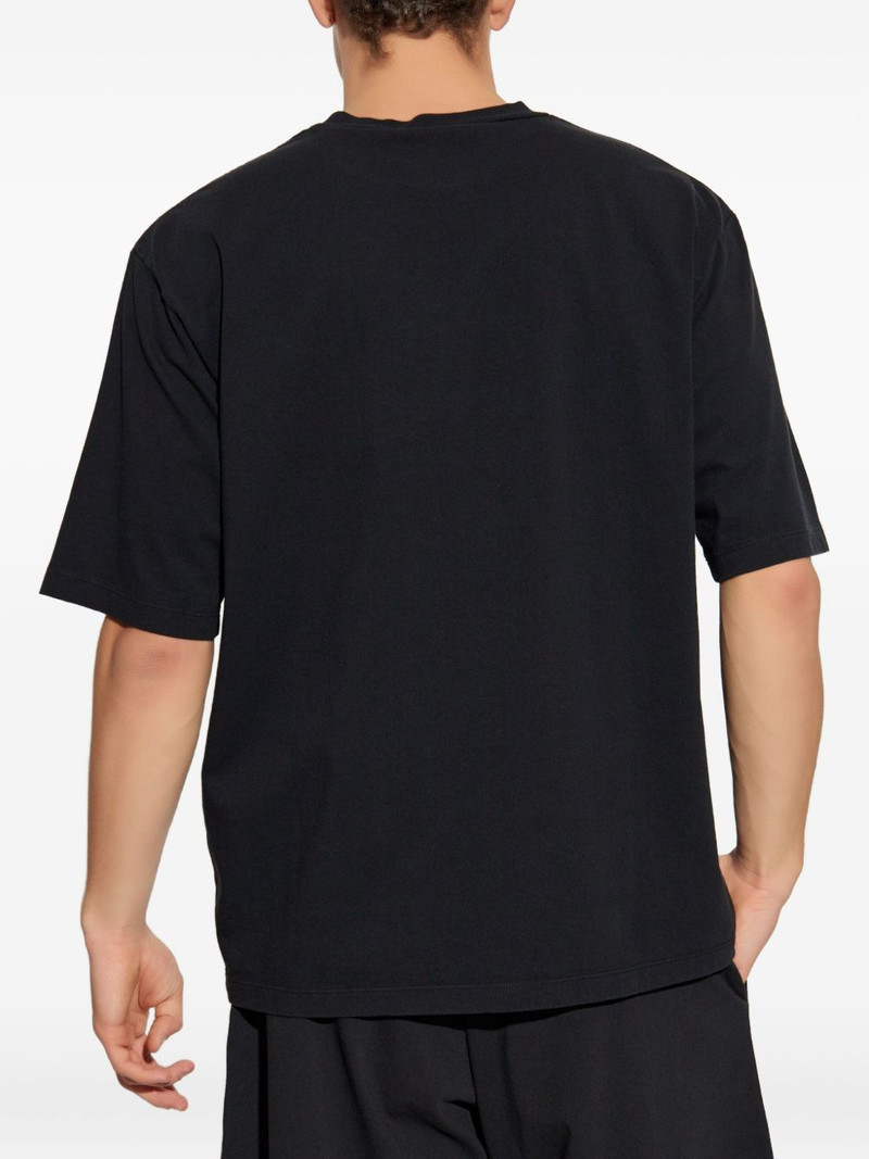logo-embroidered short-sleeve T-shirt 4