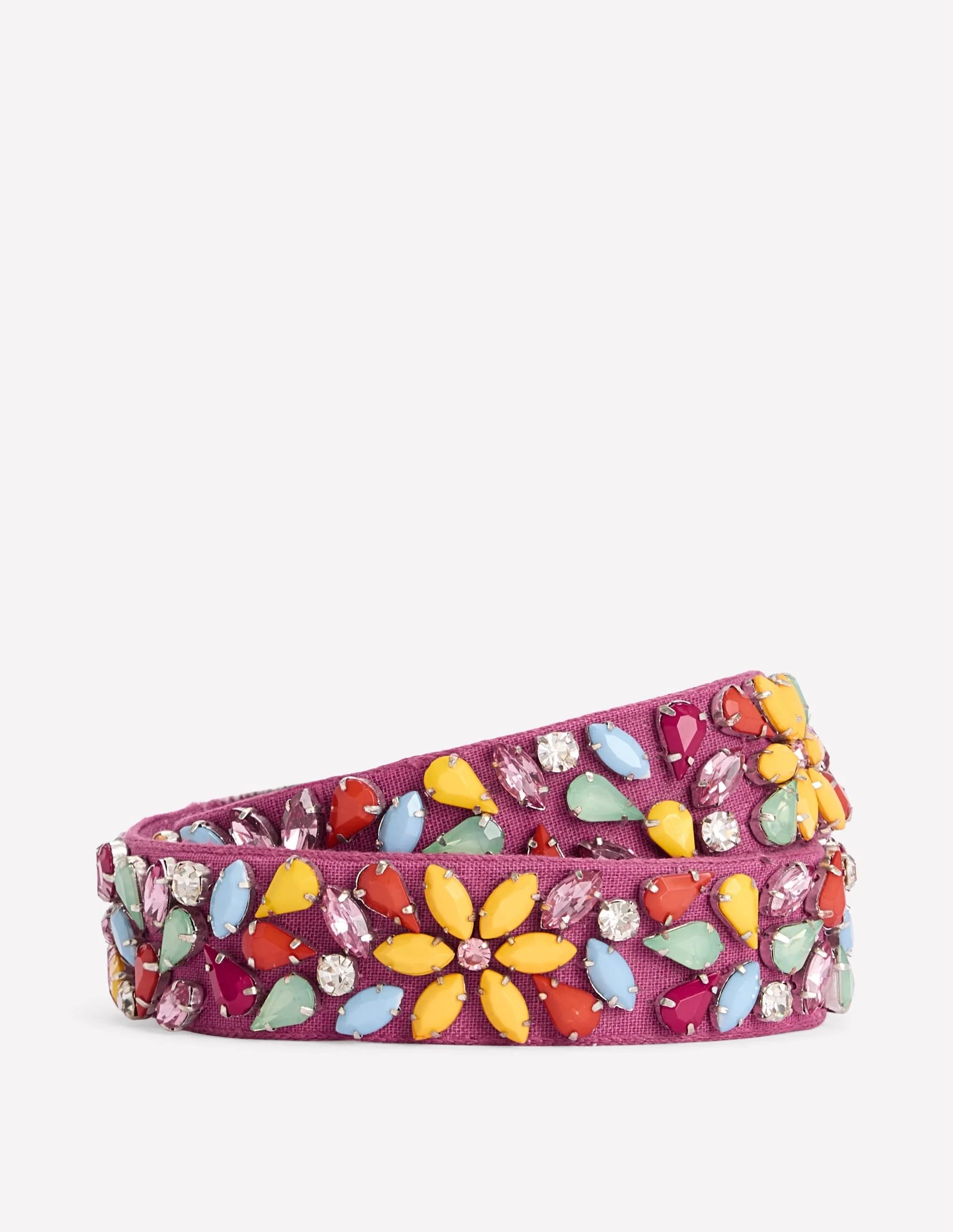 Embellished Party Belt-Pink Parfait - 1