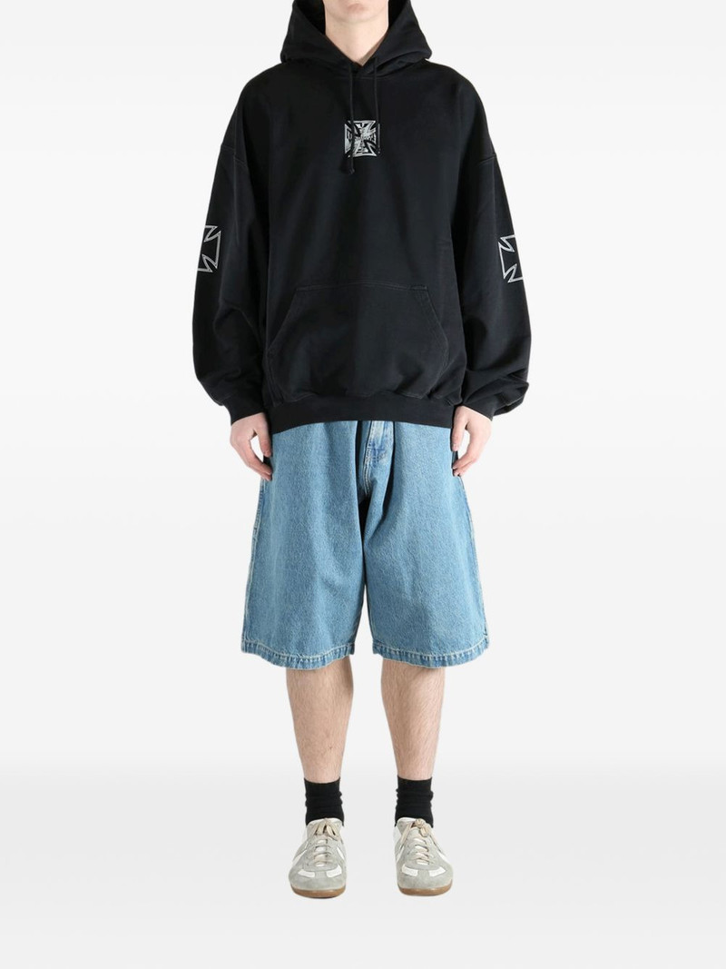 VETEMENTS printed hoodie outlook